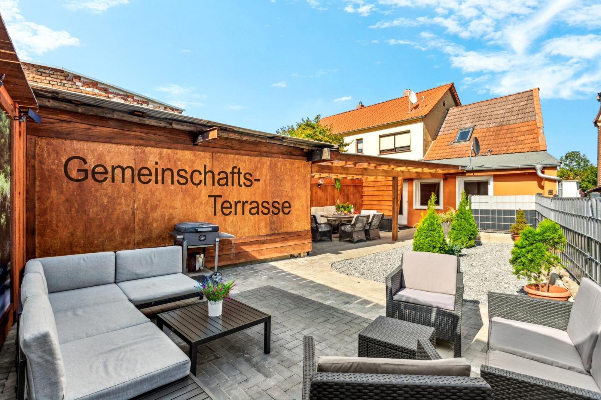 Apartment Harzlounge Center Thale - Grill & Garden Esterno foto